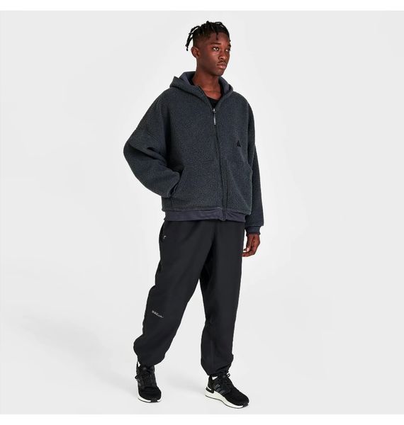 Зіп Кофта Adidas Sherpa (чорна) HG2076 фото