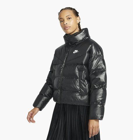 Жіночий Пуховик Nike Therma-Fit (чорний) DH4079-010 фото