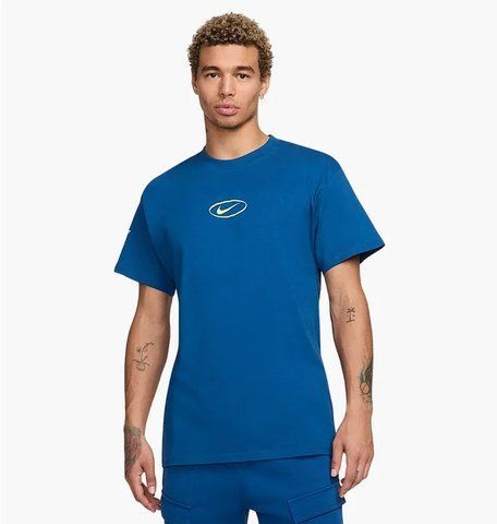 Футболка Nike Sportweat (синя) HJ3969-476 фото