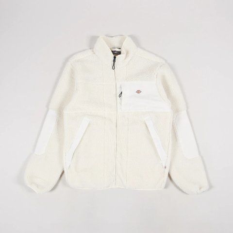 Зіп Худі Dickies Sherpa (біле) DK0A4XFTECR1 фото