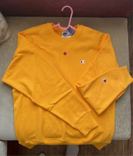 Світшот Champion Crewneck Sweatshirt (жовтий) Cool7 фото