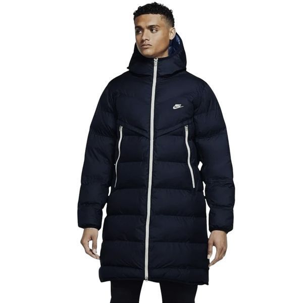 Пуховик Nike Sportswear Therma-FIT Repel Long Jacket (темно-синій) DR9609-451 фото