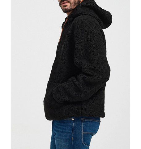 Худі Calvin Klein Sherpa (чорне) J30J324086 фото