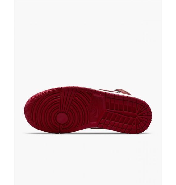 Кросівки Air Jordan 1 Mid (Red-White) BQ6472-079 фото