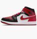 Кросівки Air Jordan 1 Mid (Red-White) BQ6472-079 фото 9