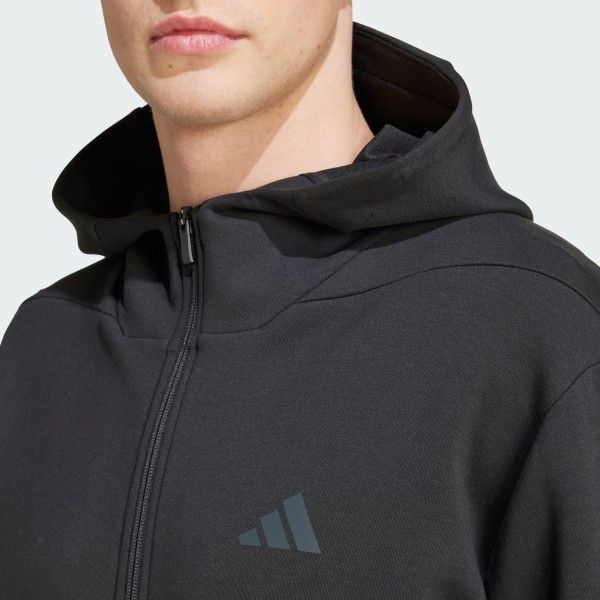 Зіп Худі Adidas (чорне) IY1131 фото