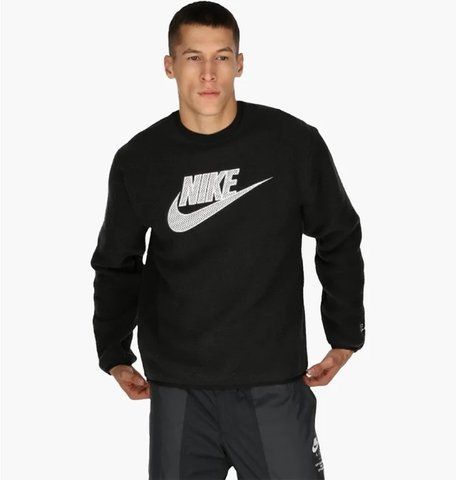 Світшот Nike Sportswear Sherpa Crew (чорний) DD5017-010 фото