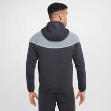 Зіп Худі Nike Tech Fleece (сіре-рефлектив) HQ3746-060 фото