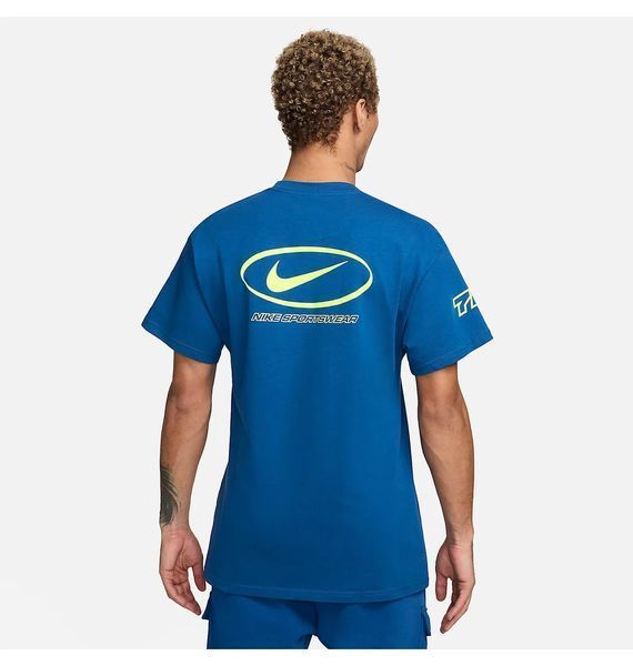 Футболка Nike Sportweat (синя) HJ3969-476 фото