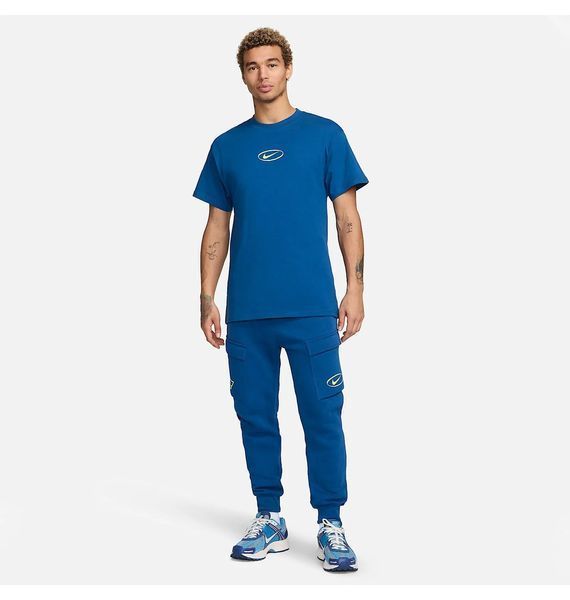 Футболка Nike Sportweat (синя) HJ3969-476 фото