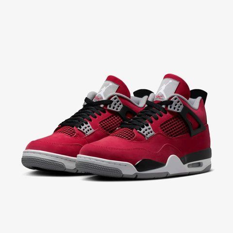 Кросівки Jordan Retro 4 (червоні) FQ8138-600 фото