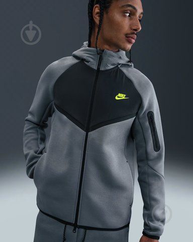 Зіп Худі Nike Tech Fleece (сіре) IH4302-065 фото