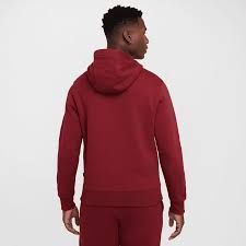 Худі Nike Club Fleecce (червоне) HQ2476-677 фото