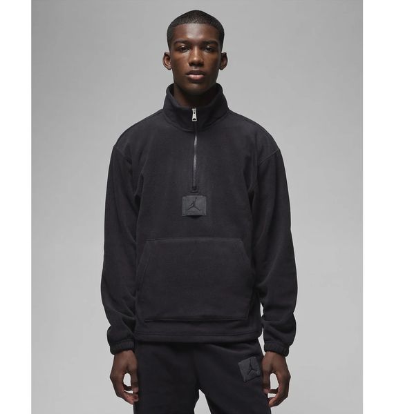 Світшот Jordan Flight Fleece Crew 'Teddy' (чорний) FD7863-010 фото