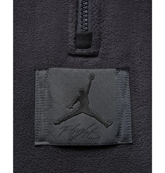 Світшот Jordan Flight Fleece Crew 'Teddy' (чорний) FD7863-010 фото